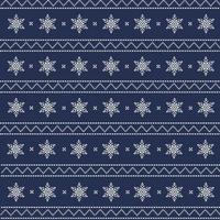 Christmas pattern, Christmas Decoration background. Snow flakes pattern vector