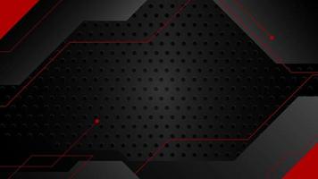 Abstract futuristic frame for live streaming. Modern metal plate background animation. High tech design theme for copy space video