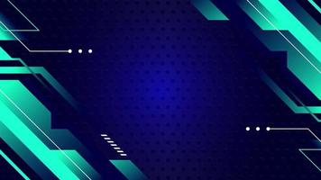 Abstract futuristic frame for live streaming. Modern metal plate background animation. High tech design theme for copy space video