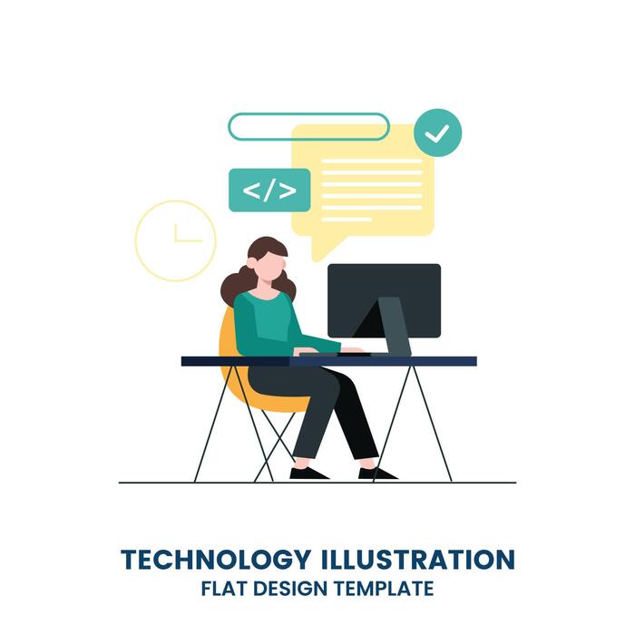 Man With Laptop Vector Art, Icons, and Graphics for Free Download