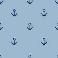 Seamless vector pattern with anchors. Seamless pattern can be used for wallpaper, pattern fills, web page background, surface textures