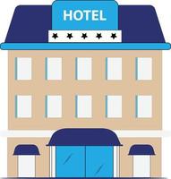 diseño de símbolo de reserva de hotel vector