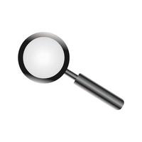 Realistic illustration design of a Magnifying glass vector