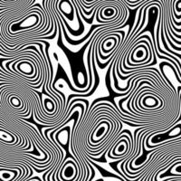 Optical illusion vector. Stripe perspective, curve stripes. EPS 10 vector