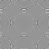 Optical illusion lines background. Abstract 3d black and white illusions. Conceptual design of optical illusion .10 illustration vector