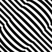 Optical illusion lines background. Abstract 3d black and white illusions. Conceptual design of optical illusion .10 illustration vector