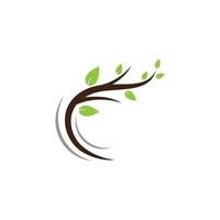 Tree logo images design vector