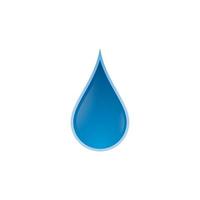 Water drop vector icon illustration