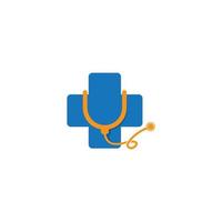 Medical cross vector icon