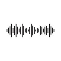 Sound wave logo images illustration vector