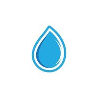 Water drop vector icon