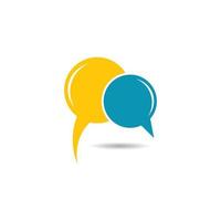 Speech bubble symbol illustration vector