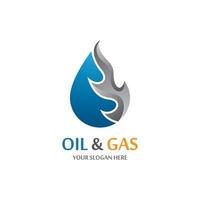 Gas and oil icon vector