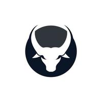 imágenes de bull head logo vector