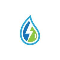 Water drop vector icon