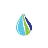 Water drop vector icon illustration