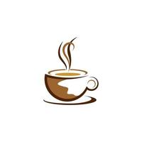 Coffee cup symbol vector icon