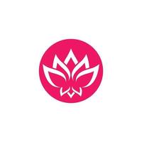 Lotus symbol vector icon