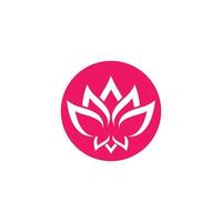 Lotus symbol vector icon