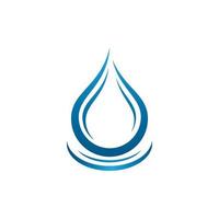 Water drop vector icon illustration