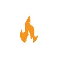 Fire symbol vector icon