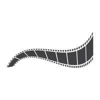 Filmstrip vector icon illustration