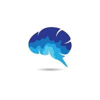 Brain logo images vector