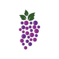 Grape vector icon illustration design