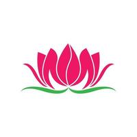 Beauty lotus logo images vector