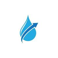 Water drop vector icon