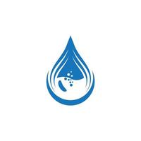 Water drop vector icon