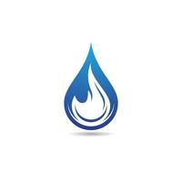 Water drop vector icon