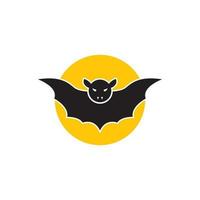Bat vector icon illustration design