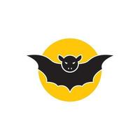 Bat vector icon illustration design