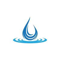 Water drop vector icon