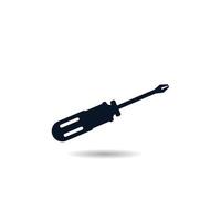 Screwdriver icon vector illustration