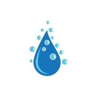 Water drop vector icon illustration