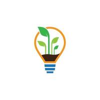 Lightbulb vector icon illustration design