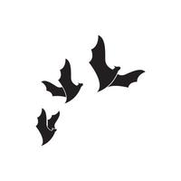 Bat vector icon illustration design