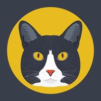 Trendy Cat Concepts vector