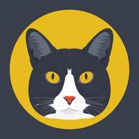 Trendy Cat Concepts vector