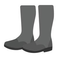 botas altas de moda vector