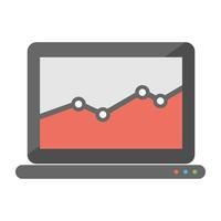 Trendy Website Dashboard vector