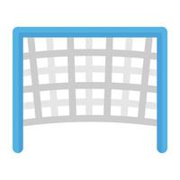 Trendy Goal Post vector