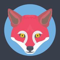 Trendy Fox Concepts vector