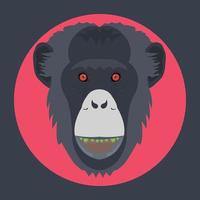 Trendy Gorilla Concepts vector