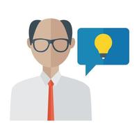 Trendy Creative Scientist vector