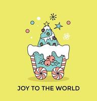 Joy to the World vector