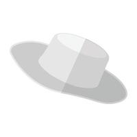 sombrero de árbitro de moda vector