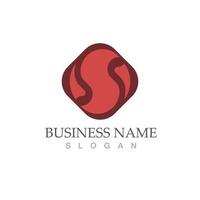 Business corporate S letter logo vector